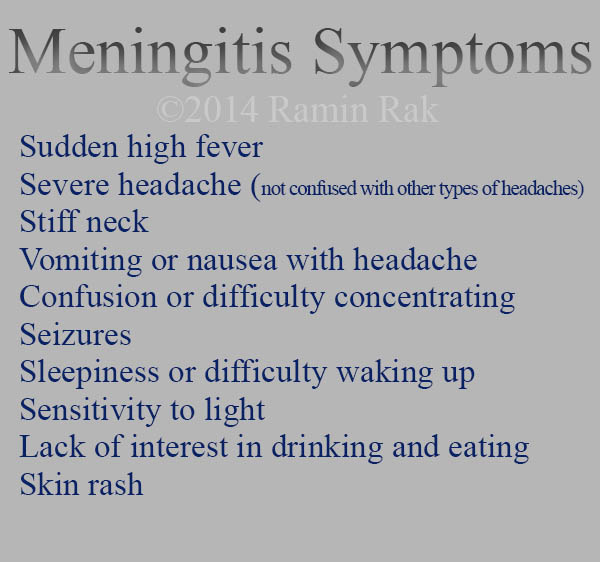 How to spot the signs of meningitis and relieve a stiff neck